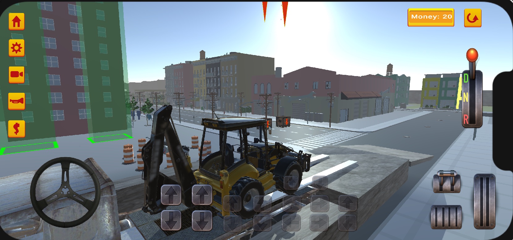 Excavator Simulator 2025 — quarry environment